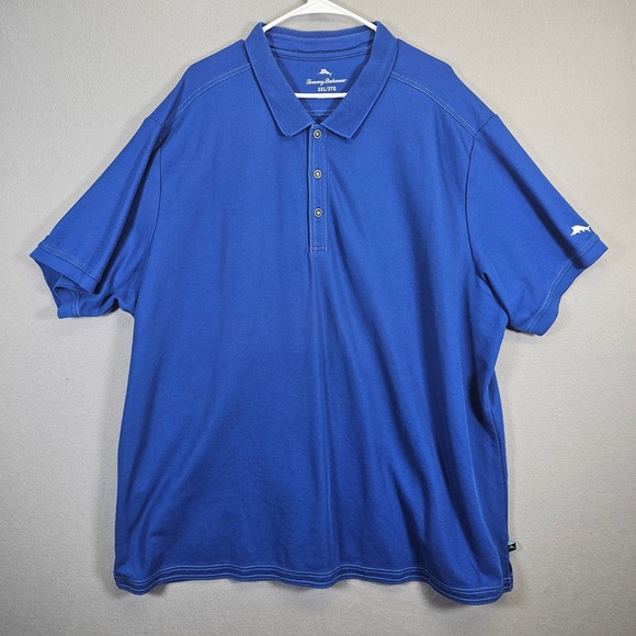 Tommy Bahama Other - Tommy Bahama 3XL Blue Polo Shirt Marlin Embroidered Golf Casual